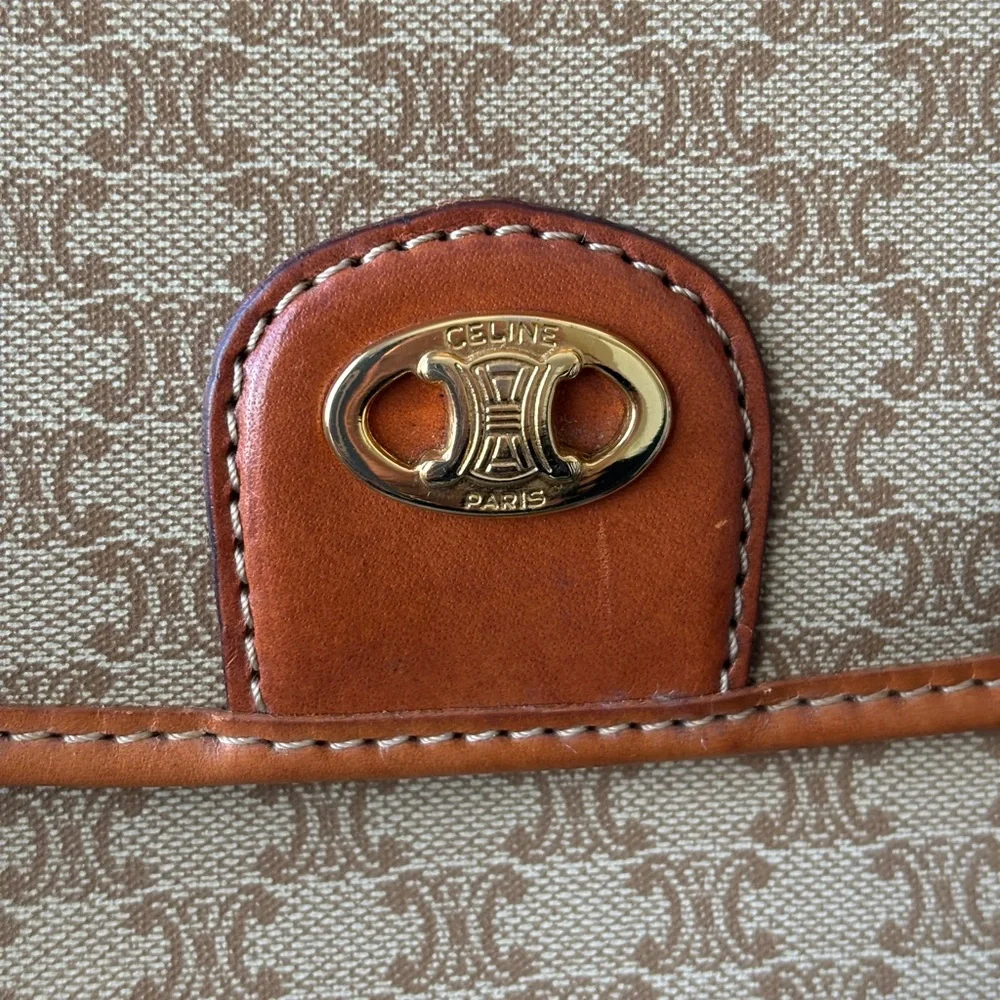 CELINE macadam handbag, vintage - Picture 16 of 17